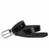 Cintura uomo 51b nero lucido