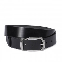 Cintura uomo 51b nero lucido