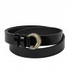 Cintura donna 38m nero florantic
