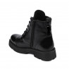 Stivaletti bambino 3029 laccato nero combinato