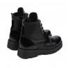 Stivaletti bambino 3029 laccato nero combinato