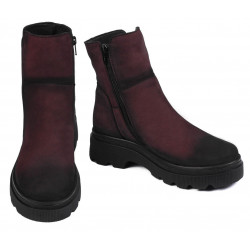 Stivaletti donna 3381 bufo bordeaux