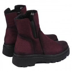 Stivaletti donna 3381 bufo bordeaux