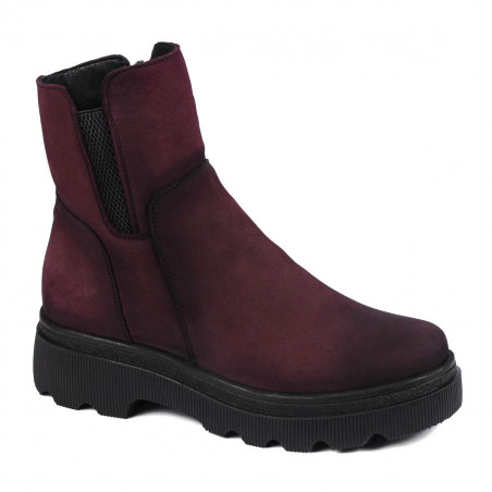 Stivaletti donna 3381 bufo bordeaux
