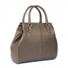 Borsa da donna a mano 002g grigio bruno