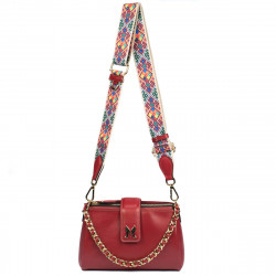 Borsa a tracolla da donna 003g rossa