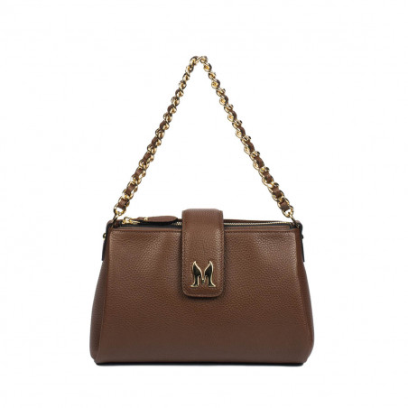 Borsa da donna a tracolla 003g marrone