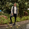 Stivali donna 3372 nero velour lifestyle