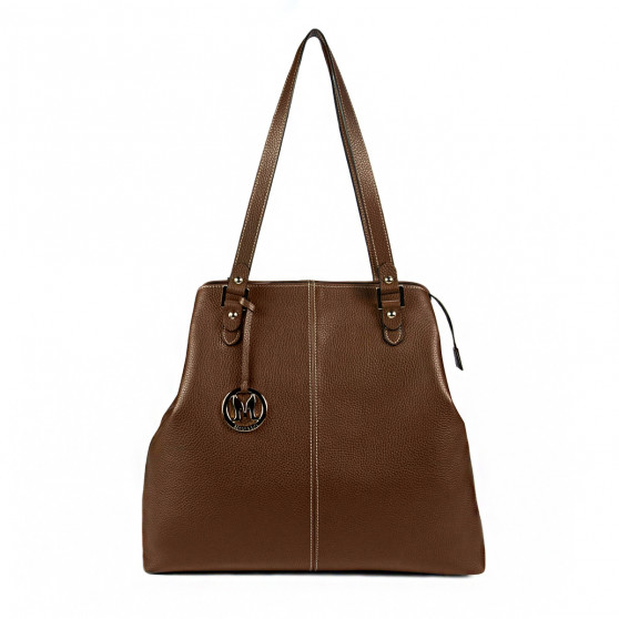 Borsa da donna a mano 001g marrone