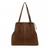Borsa da donna a mano 001g marrone