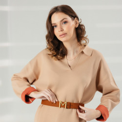 Cintura donna 08m bufo marrone