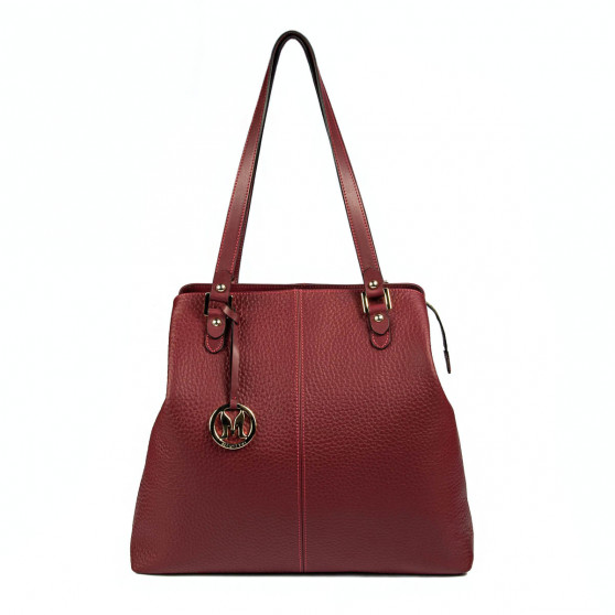 Borsa da donna a mano 001g bordeaux