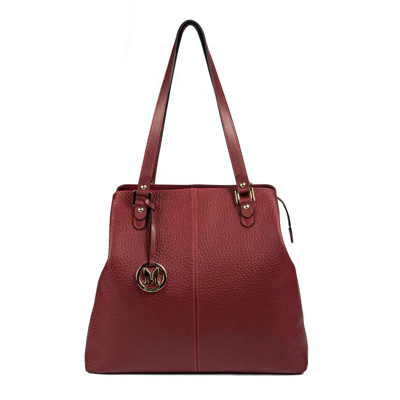 Borsa da donna a mano 001g bordeaux