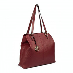 Borsa da donna a mano 001g bordeaux