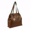 Borsa da donna a mano 001g marrone