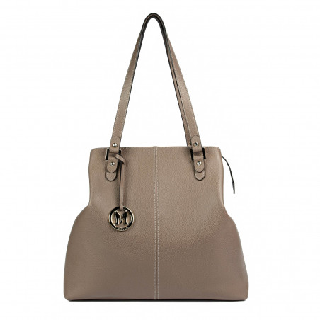Borsa da donna a mano 001g cappuccino
