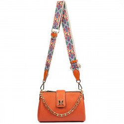 Borsa donna a tracolla 003g arancione