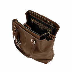 Borsa da donna a mano 001g marrone