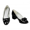 Scarpe eleganti donna 1270 vernice nera
