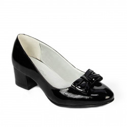 Scarpe eleganti donna 1270 vernice nera