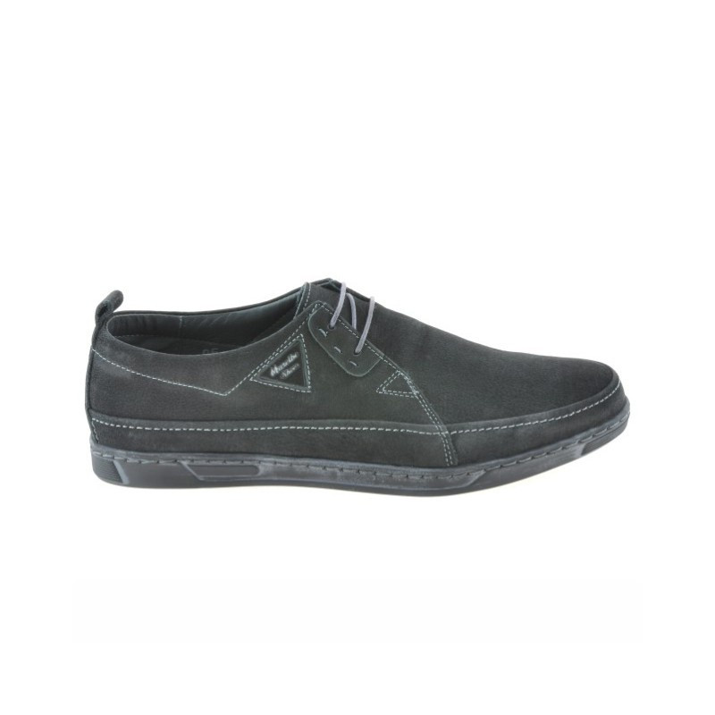Scarpe casual uomo 744 bufalo nero