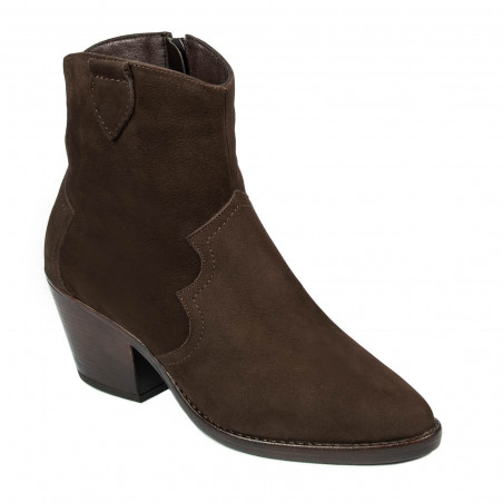Stivaletti donna 3367 bufo caffè