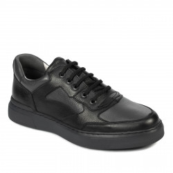 Scarpe casual/sport uomo 946 nero combinato