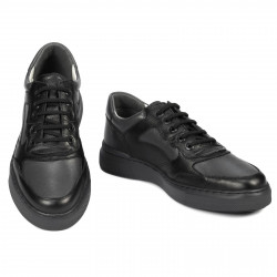 Scarpe casual/sport uomo 946 nero combinato