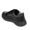 Scarpe casual/sport uomo 946 nero combinato