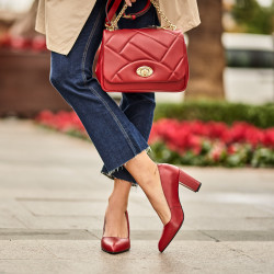 Borsa da donna a tracolla 005g rossa