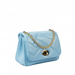 Borsa da donna a tracolla 005g blu chiaro