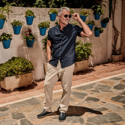 Mocassini uomo 912 indaco lifestyle