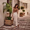 Scarpe casual/sport 6048 marrone combinato lifestyle