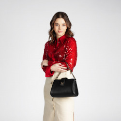 Borsa da donna a tracolla 003g nero