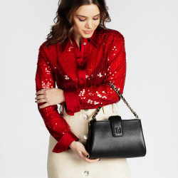 Borsa da donna a tracolla 003g nero