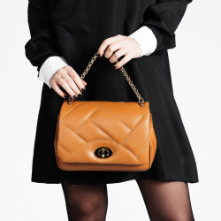 Borsa a tracolla da donna 005g cammello lifestyle