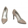 Scarpe eleganti donna 1276 vernice cappuccino