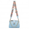 Borsa da donna a tracolla 003g azzurro chiaro