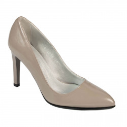 Scarpe eleganti donna 1276 vernice cappuccino