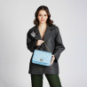 Borsa da donna a tracolla 005g blu chiaro lifestyle