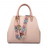 Borsa da donna a mano 002g rosa combinato