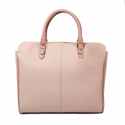 Borsa da donna a mano 002g rosa combinato