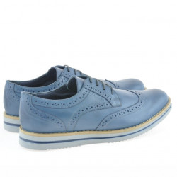 Scarpe casual uomo 866 a indaco