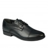 Scarpe eleganti uomo 822-1 a grigio