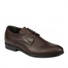 Scarpe eleganti uomo 822-1 a caffè