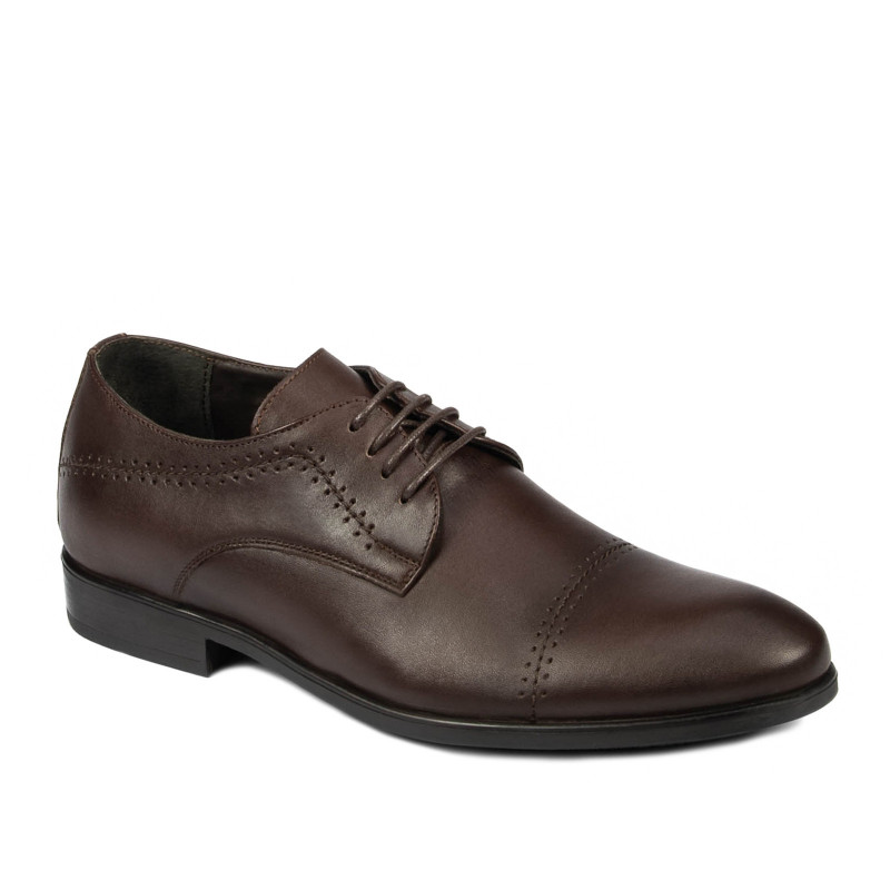 Scarpe eleganti uomo 822-1 a caffè