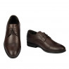 Scarpe eleganti uomo 822-1 a caffè