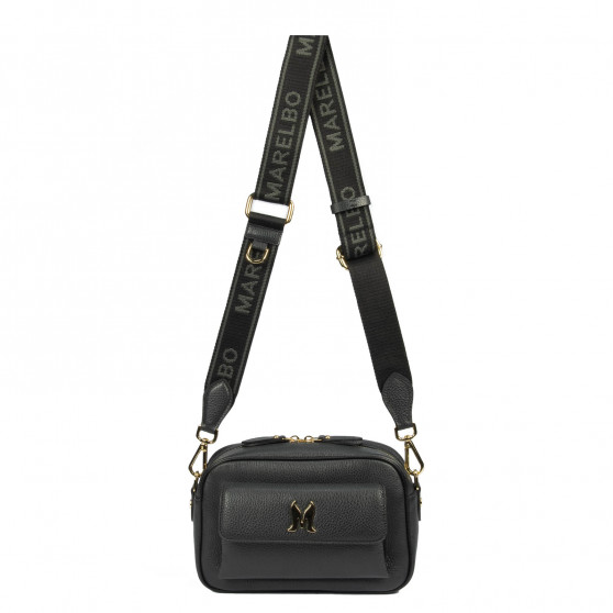 Borsa da donna a tracolla 006g nero petrolio