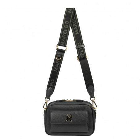 Borsa da donna a tracolla 006g nero petrolio
