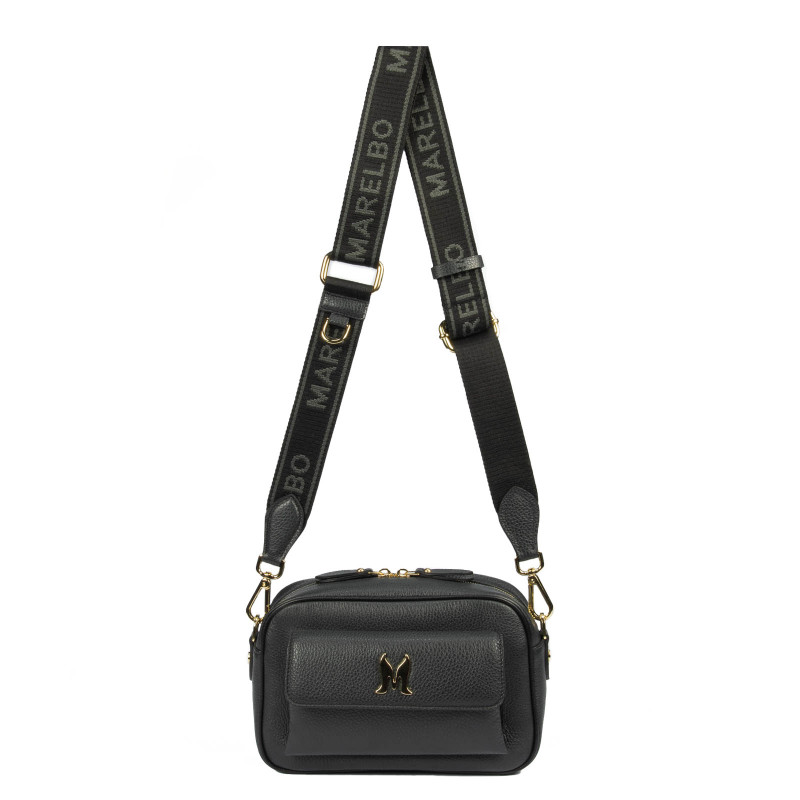 Borsa da donna a tracolla 006g nero petrolio